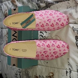 Toms Belmont Pink Hearts